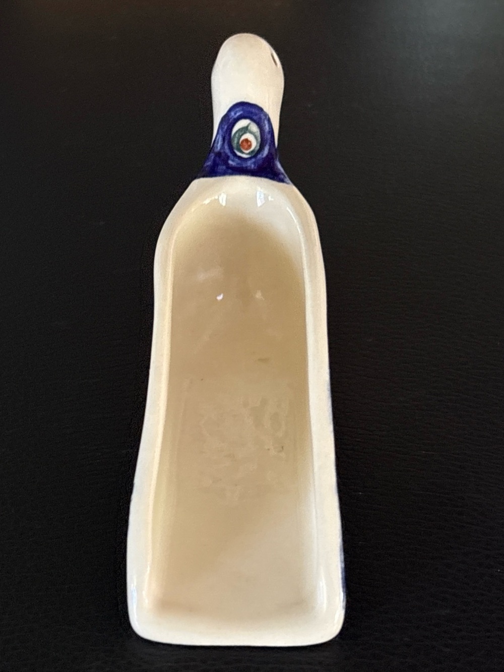 Polish Pottery Hand-Crafted Porcelain Goose Kitchen Spoon - Picture 7 of 11